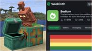 Sodium is one of the most popular optimization mods (Image via Sportskeeda Gaming || Mojang Studios || Modrinth/Sodium)